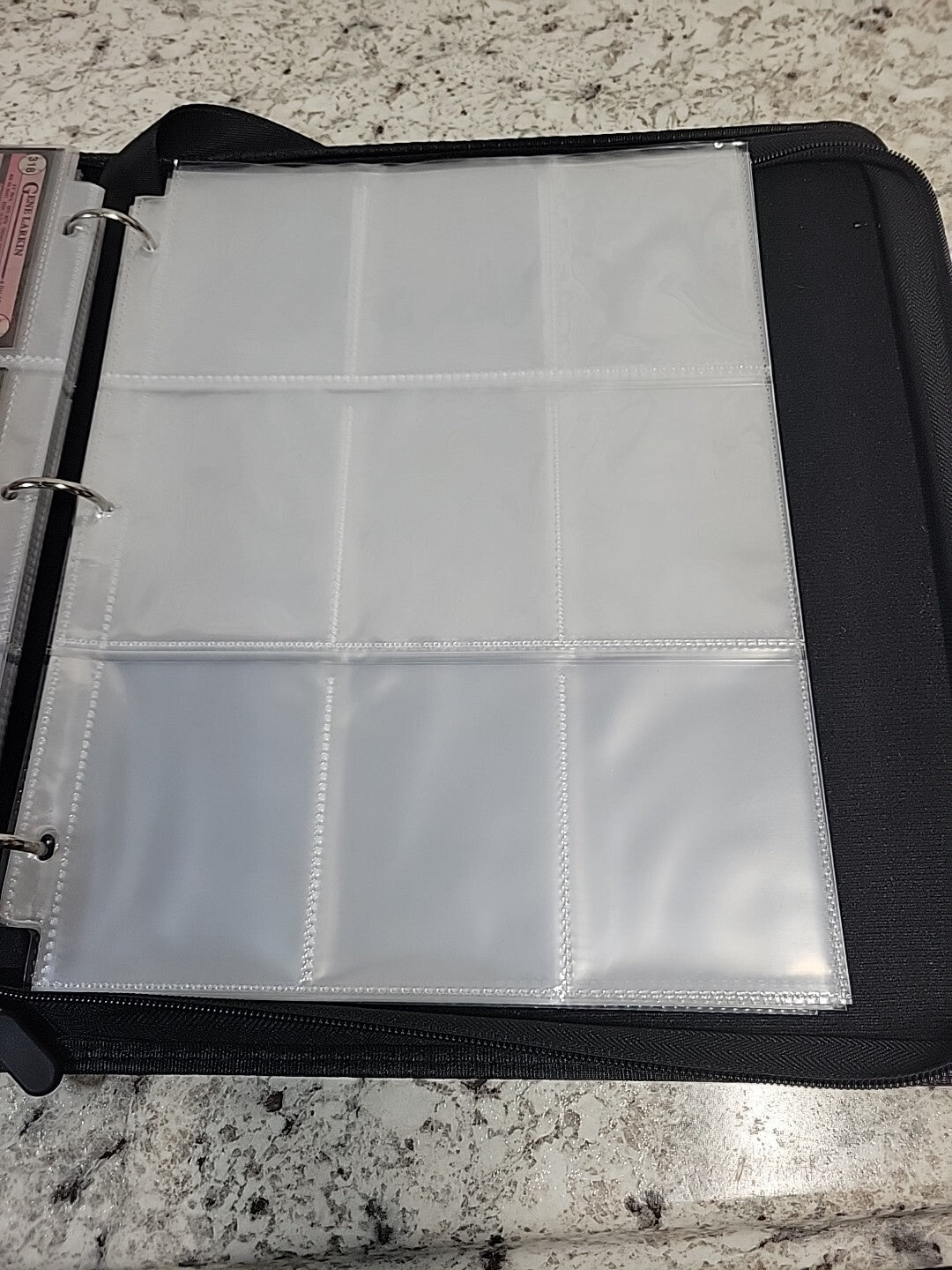 baseball card binder album Half Full Of Baseball Cards, Baseball Cards Lot