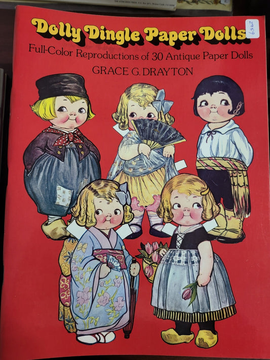 Book - Paper Dolls  ~  Dolly Dingle By Grace G Drayton