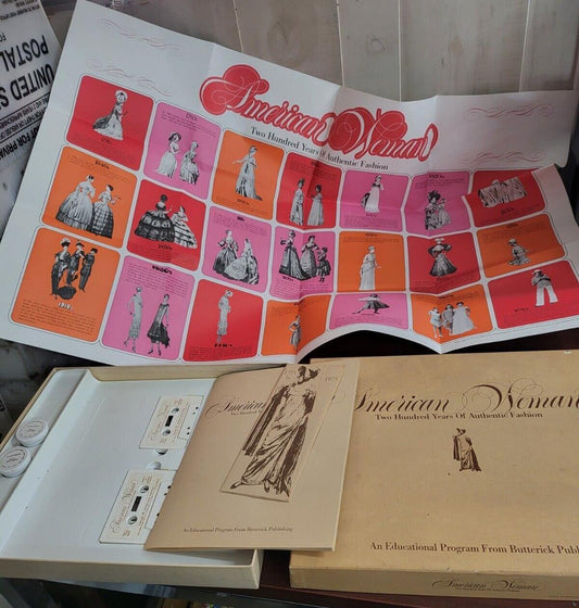 American Woman 200 Years of Authentic Fashion Butterick Educaional Program #4240