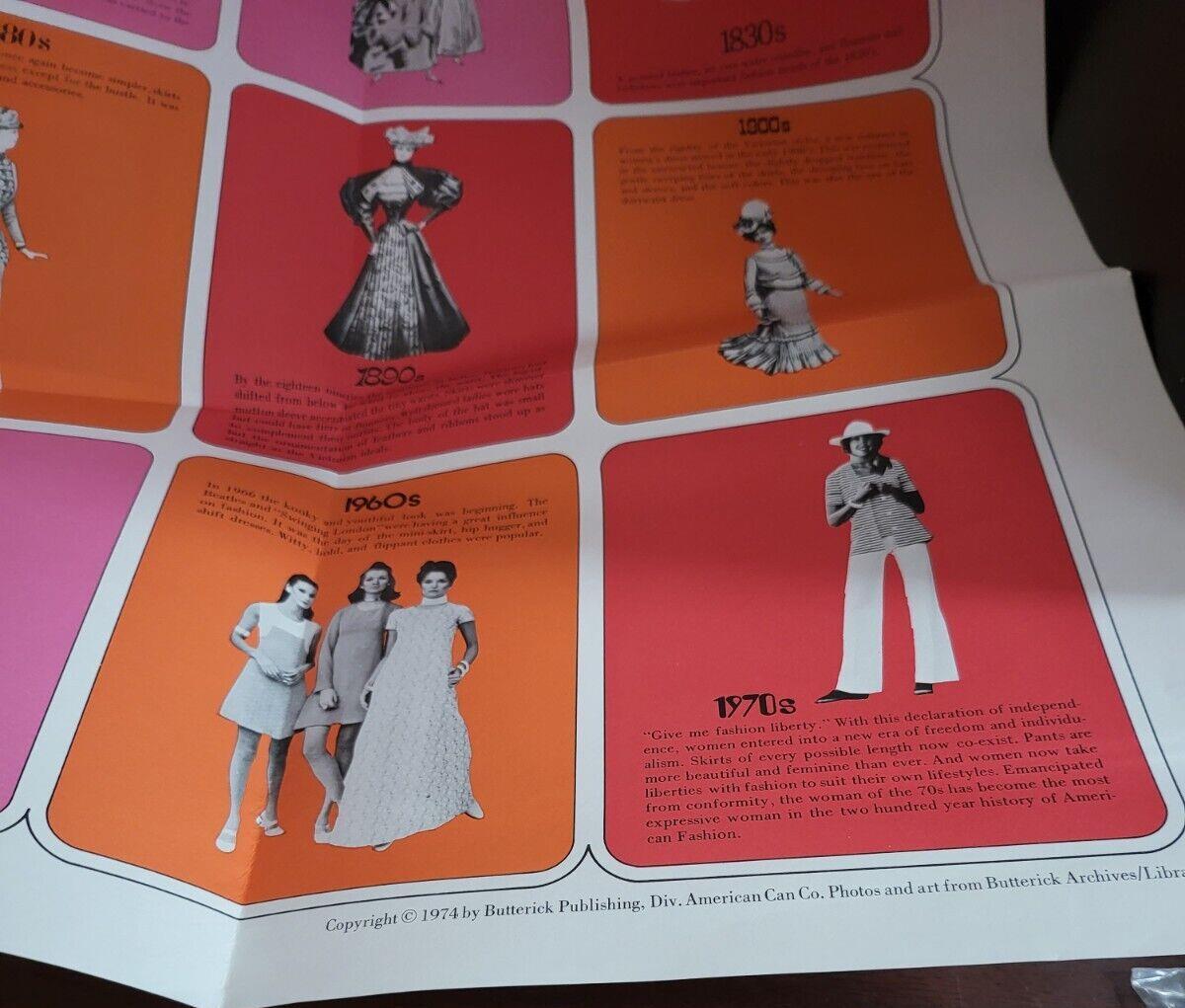 American Woman 200 Years of Authentic Fashion Butterick Educaional Program #4240
