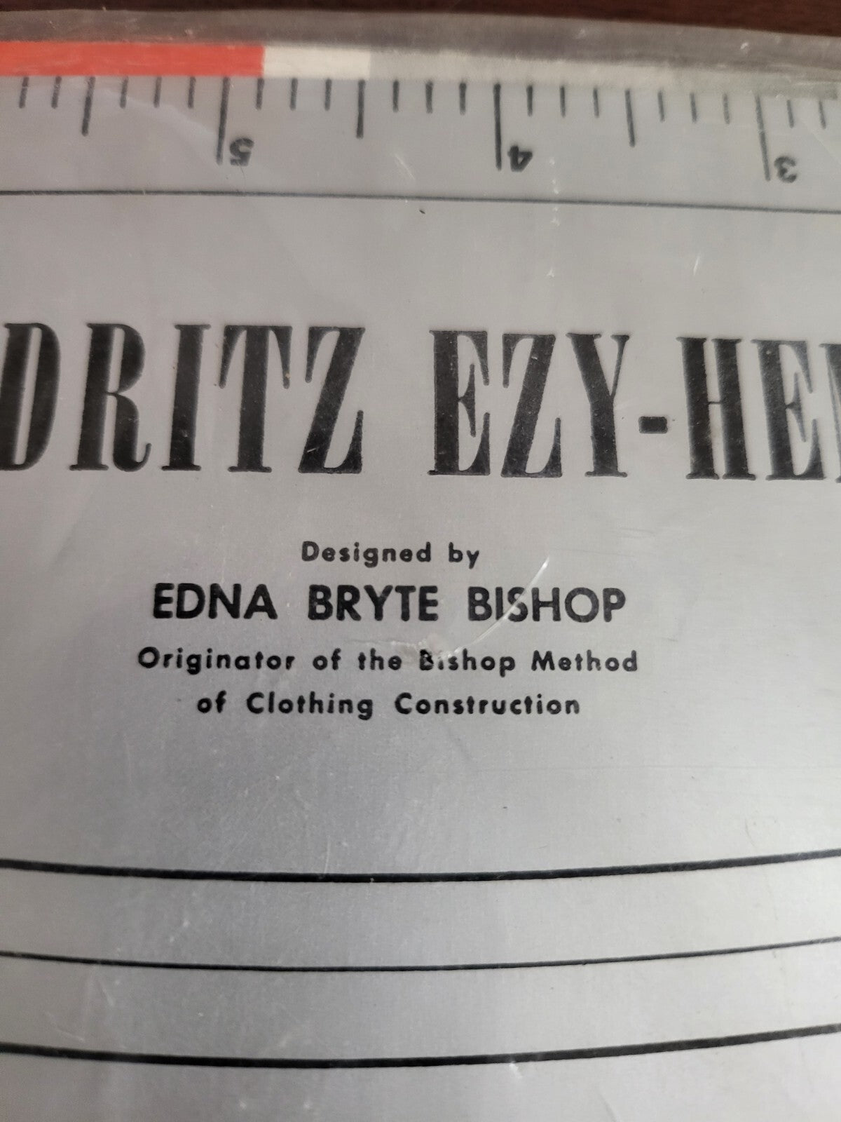 Dritz Ezy-Hem Gauge Sewing Repairs Alterations Patterns MORE NIP
