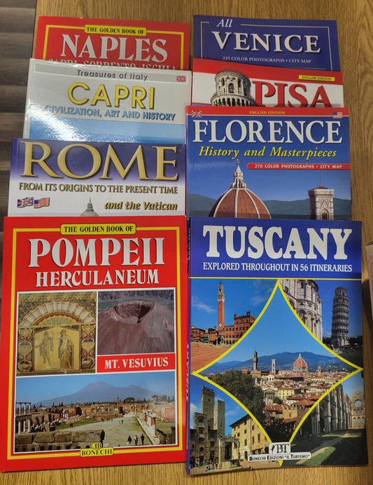 Book Lot - 8 Travel Books  See Desc & Photos #2754