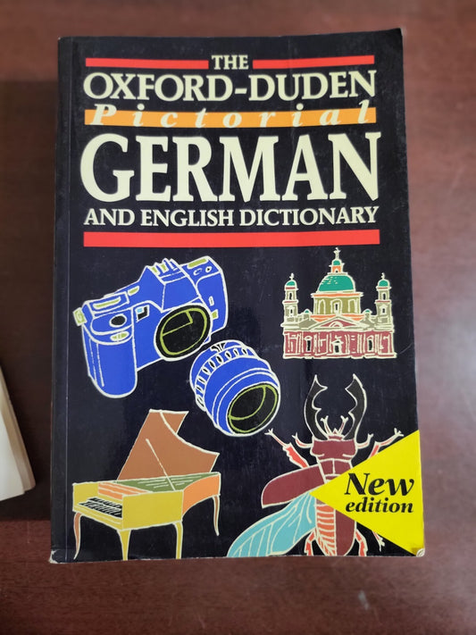 Book - Oxford-Duden Pictorial German and English Dictionary	 #2690