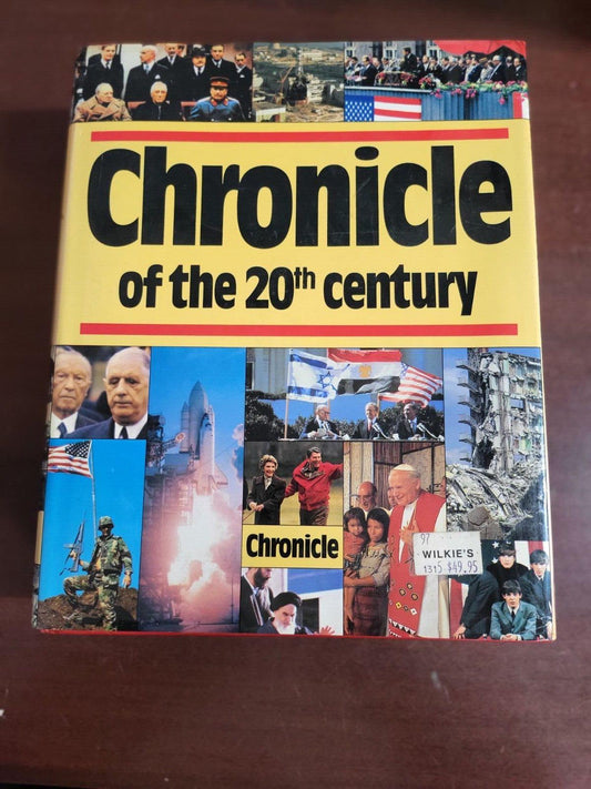 Book - Chronicle of the 20th Century Clifton Daniel Jaques Legrand   1987  #2681