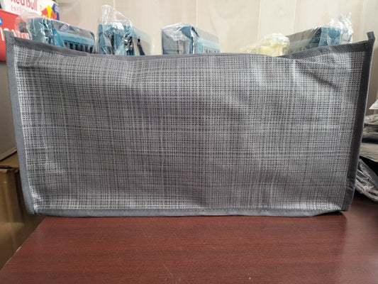 Drawer Organizer Clothing Storage Box 9 Slots Basket  GRAY 17.3 x 9.8 x 7.8"