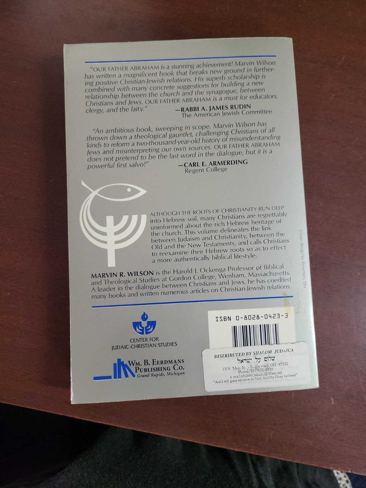 Book - Our Father Abraham : Jewish Roots of the Christian Faith #2838