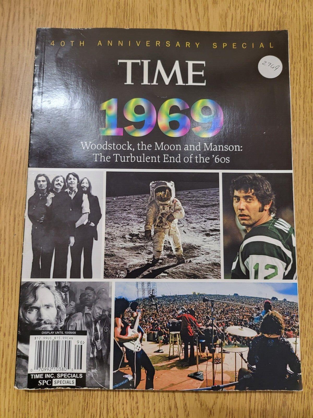Book - TIME Magazine 40th Anniversary 1969 Special Issue 2009   #2769