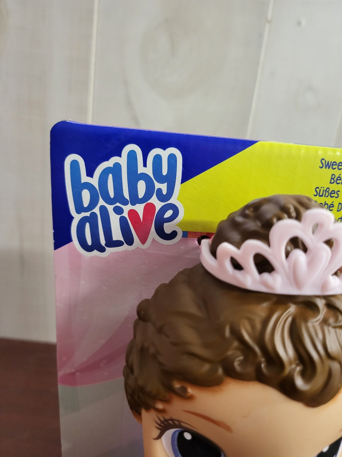 Baby Alive Doll  11" Sweet Ballerina  Brown Hair Caucasian    NIP