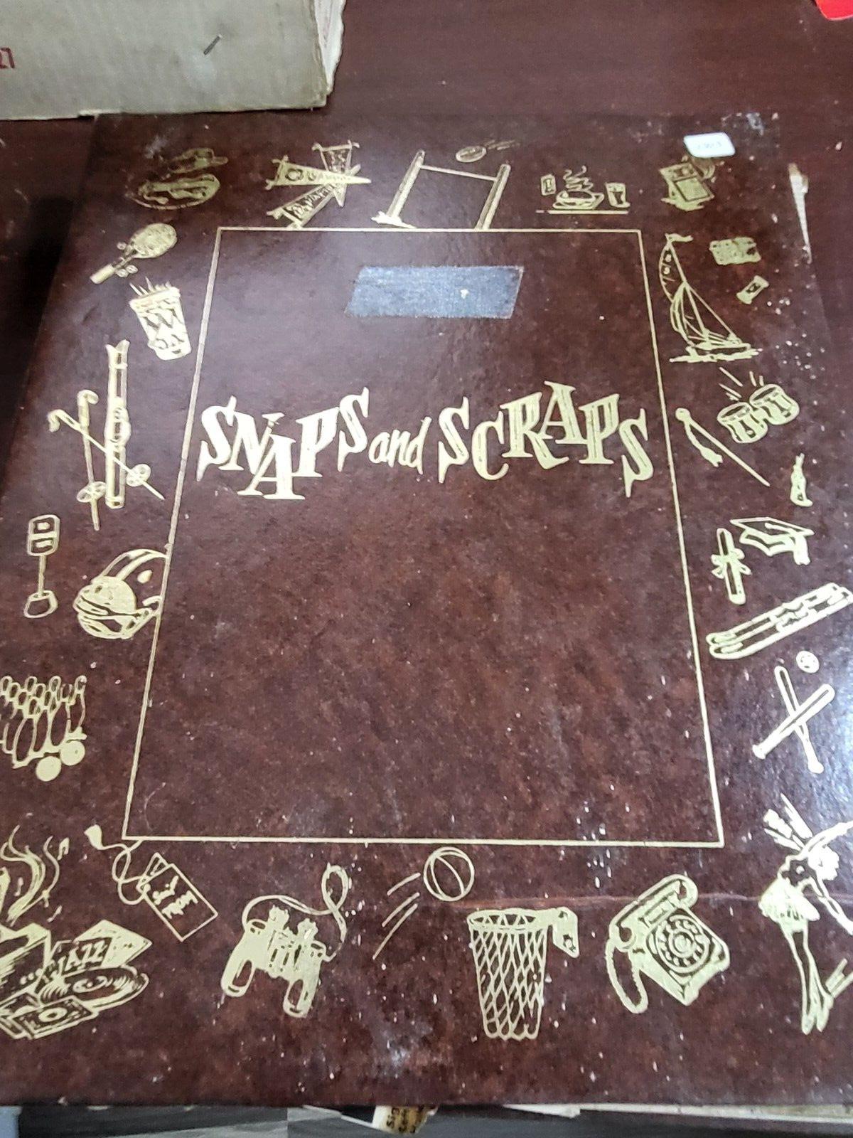 Vintage Scrapbook 1930-70s era National & Local News Personal Memorabilia* #2813