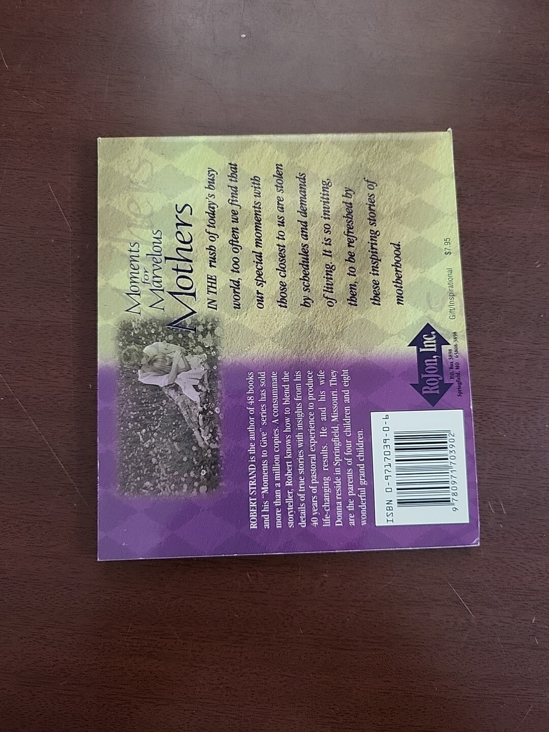 Book - Moments for Special People Ser.: Moments for Marvelous Mothers by   #2799