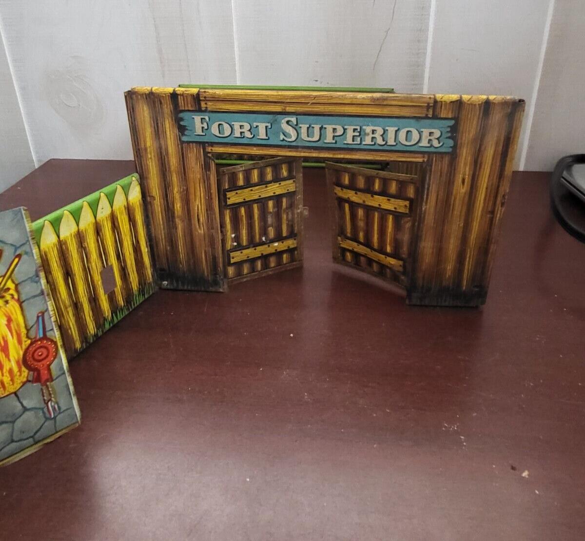 1950s Fort Superior Play Set 9 Pieces    T Cohn Cohen