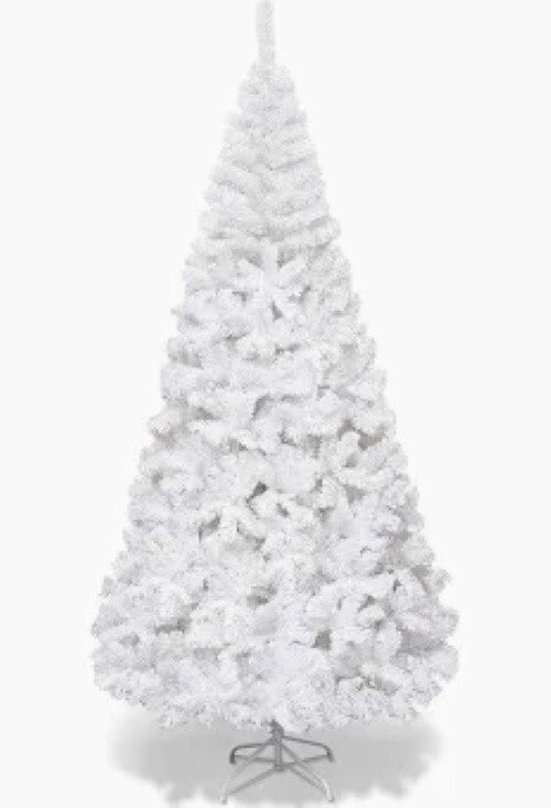 5 ft Artificial Bright White Christmas Tree & Stand NIOB