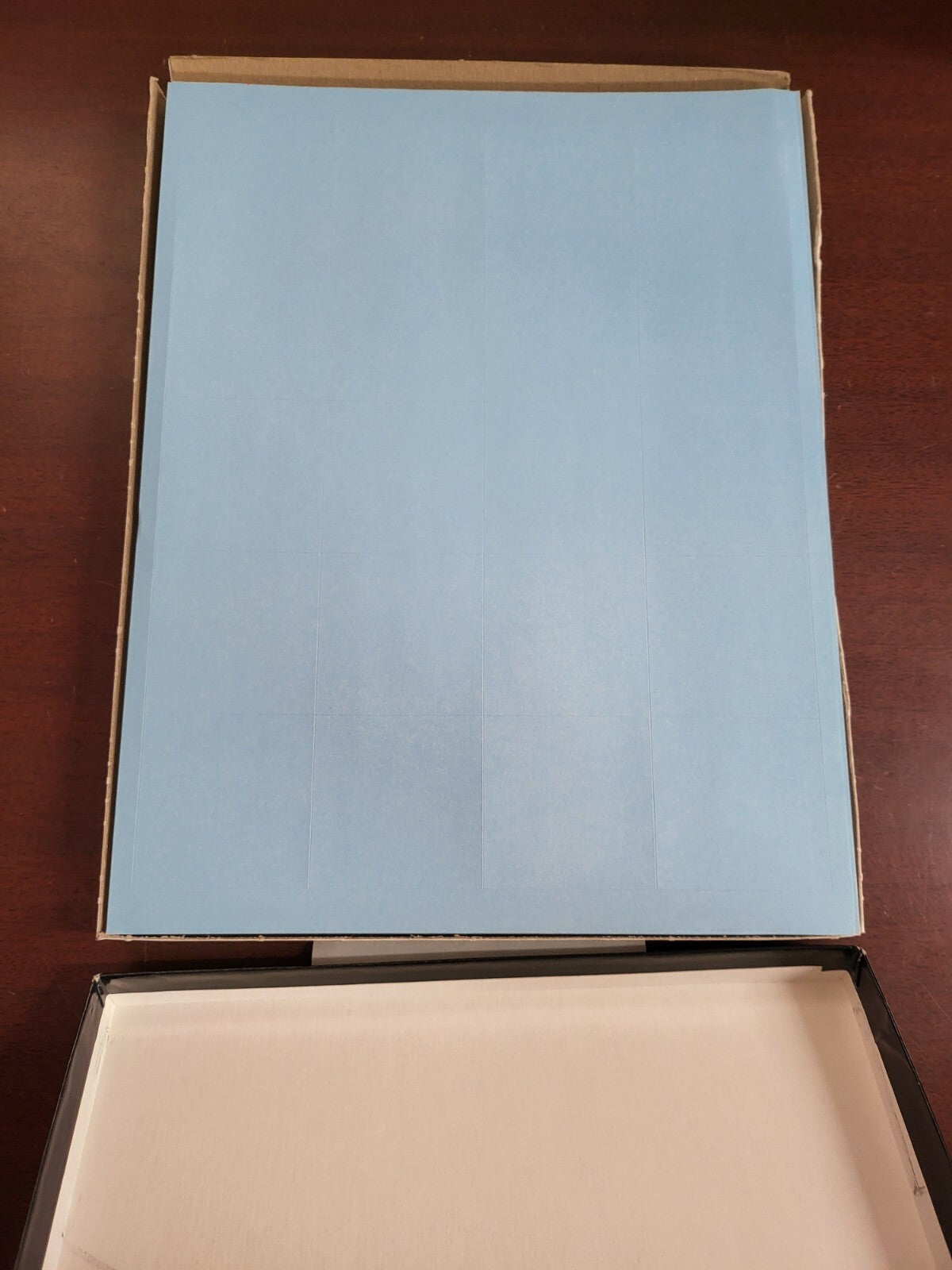 2000 ULINE Premium Laser Labels 2x2" BLUE S-17046BLU  Open or Damaged Box