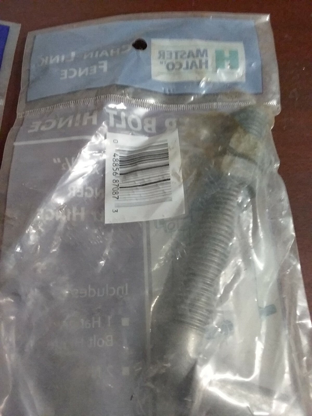 2 ct Chain Link Fence Hanger Bolt Hinge 5/8 x 4.5" NIP    Master Halco