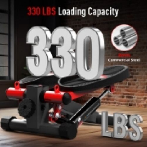 Harison Fitness Mini Multifunction Stepper Exercise Machine HR-349 Black  330lbs