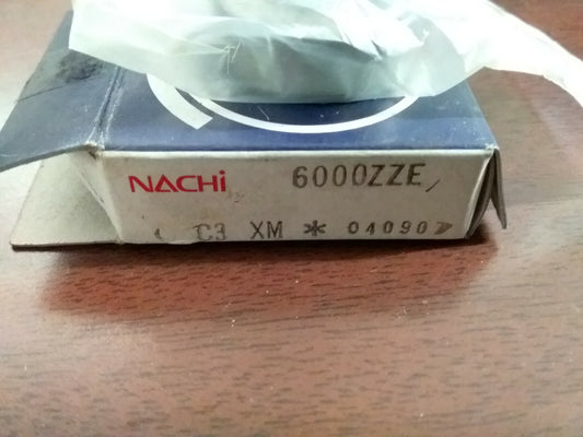 Machine Engine  Bearings Nachi  6000ZZE  NIB NOS