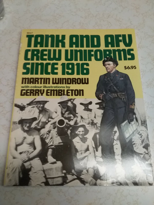 Book - Tank and AFV Crew Uniforms Since 1916 - Specials series (6027)  #2417