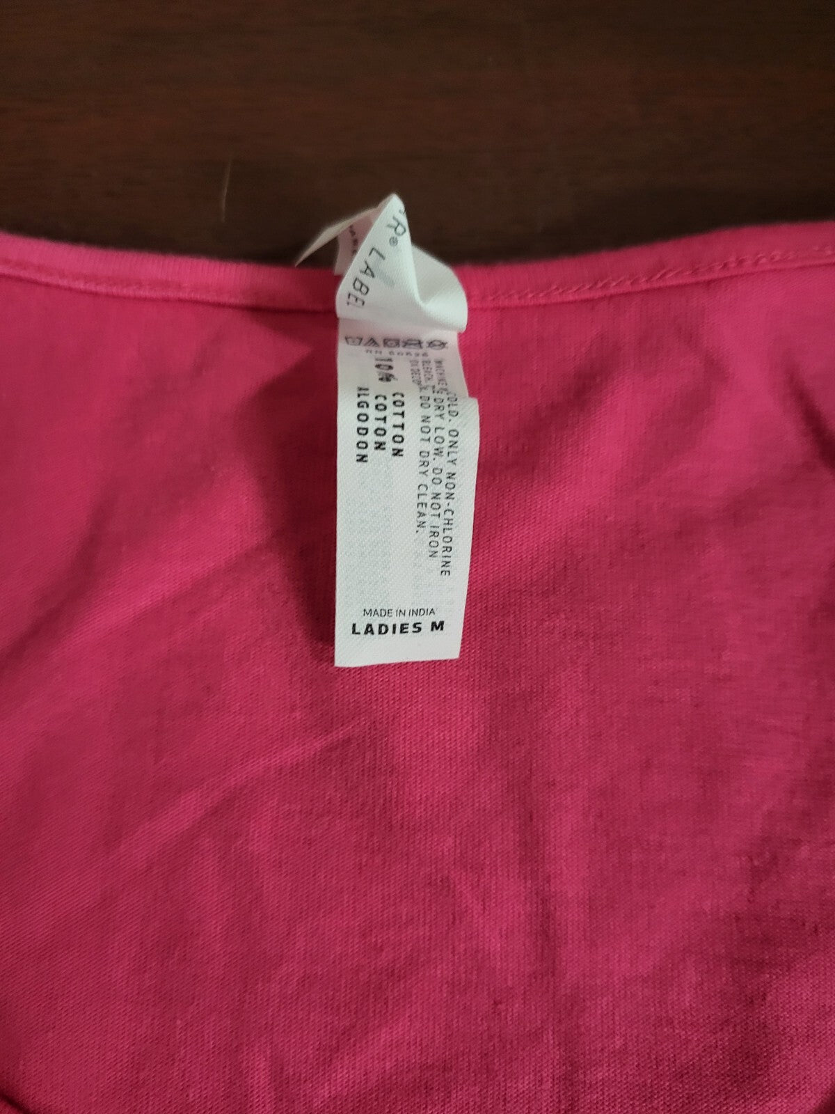 Ladies Tank Top GOTTA RACE Pink MEDIUM Ch 18"  L22"    LAT