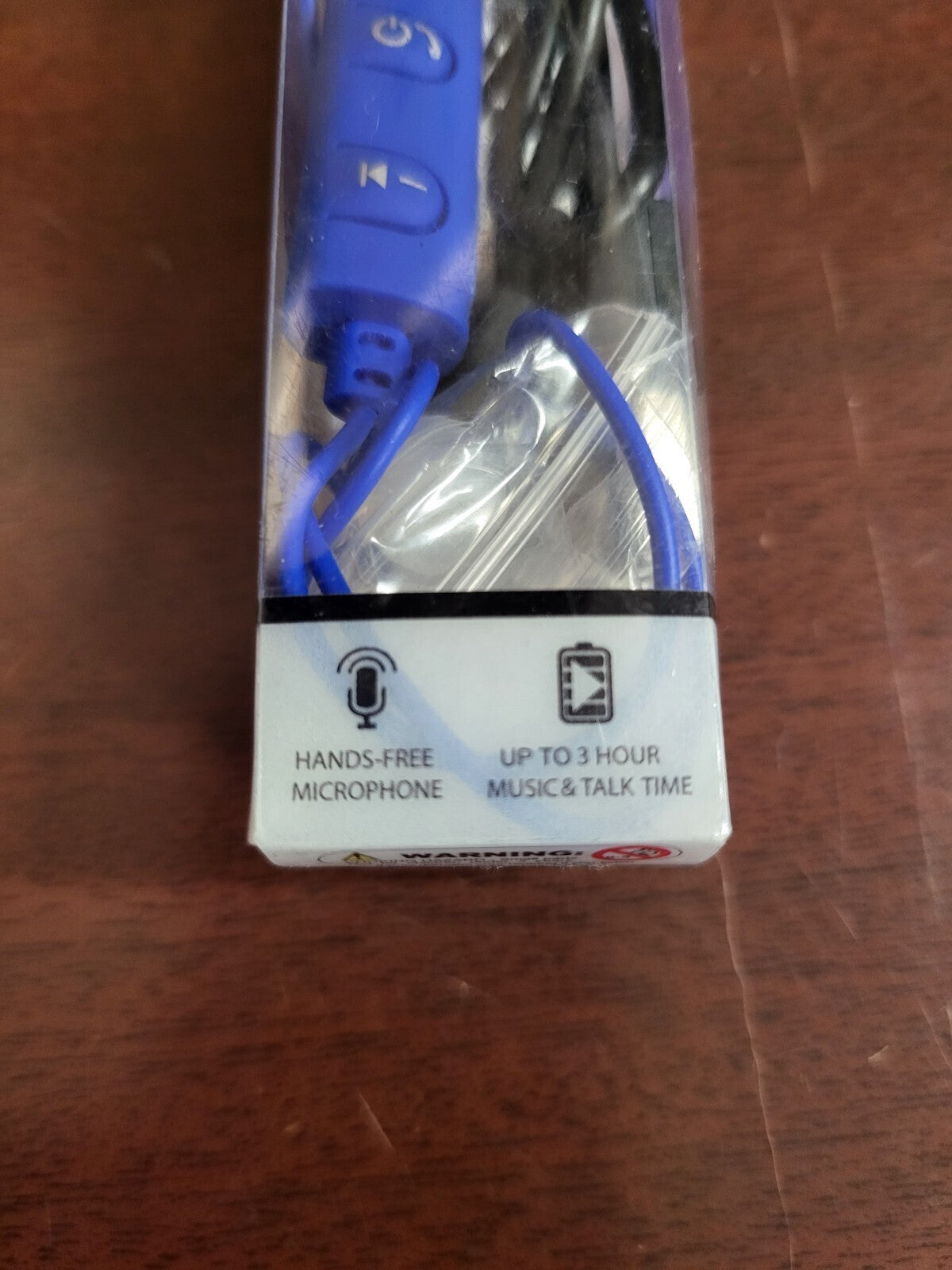 Billboard Wireless Earbuds with Control & Microphone BLUE Bluetooth