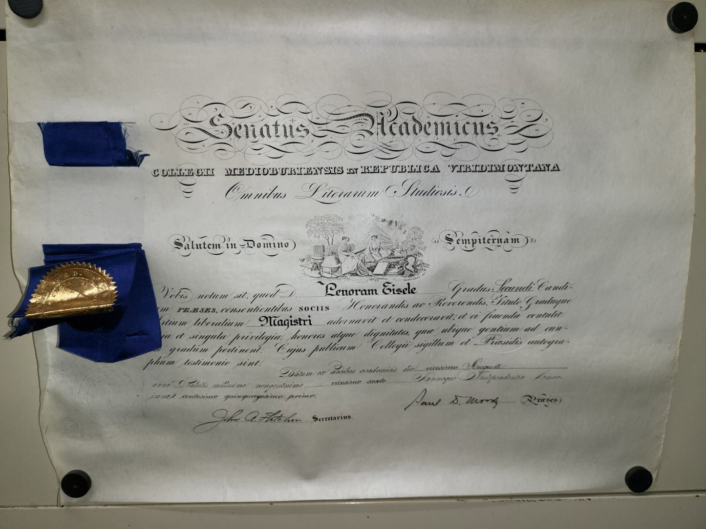 5 Antique Documents Lenora Eisele PA OH 1918 - 20  BOE US Treasury More