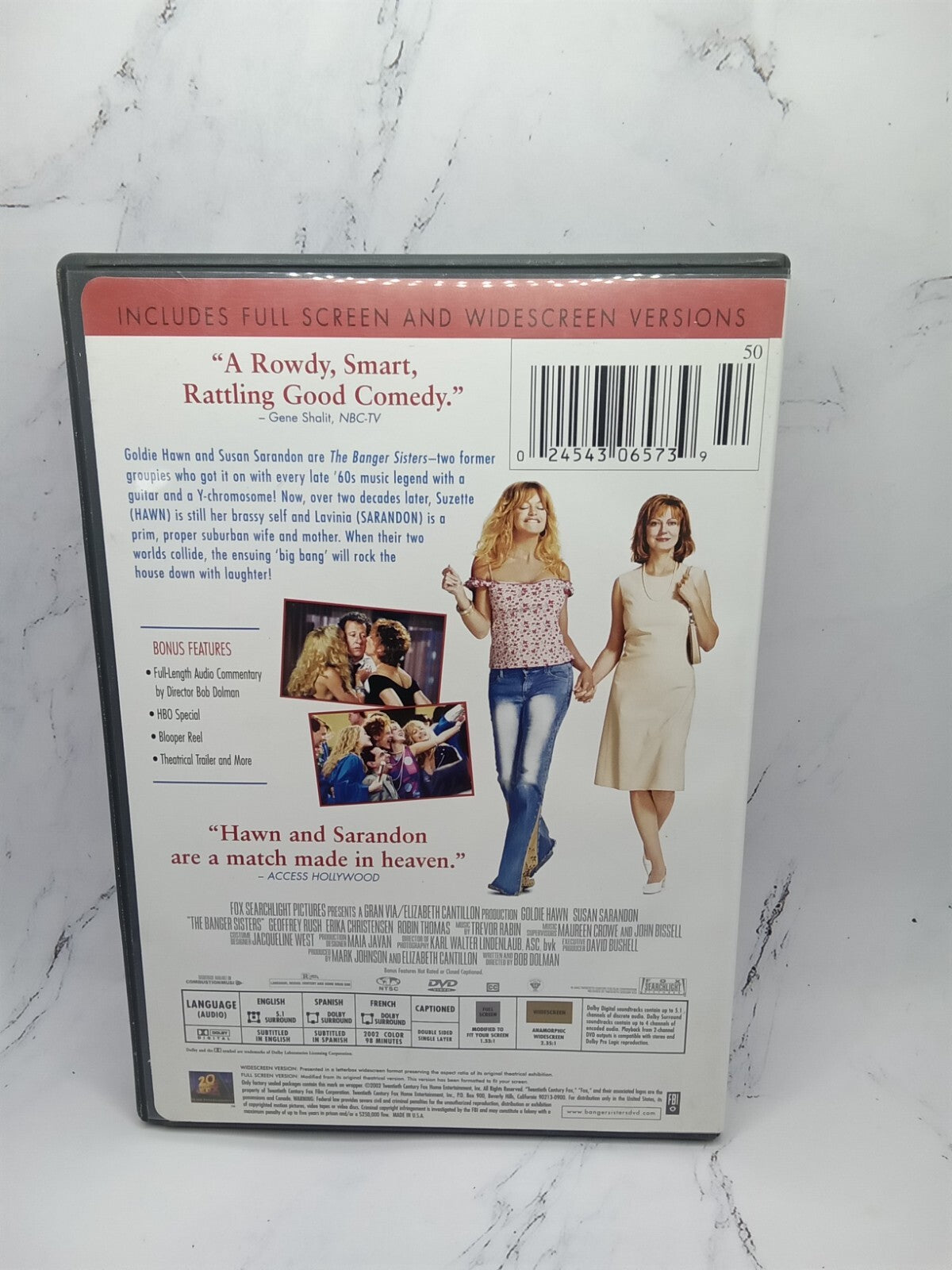 The Banger Sisters Dvd