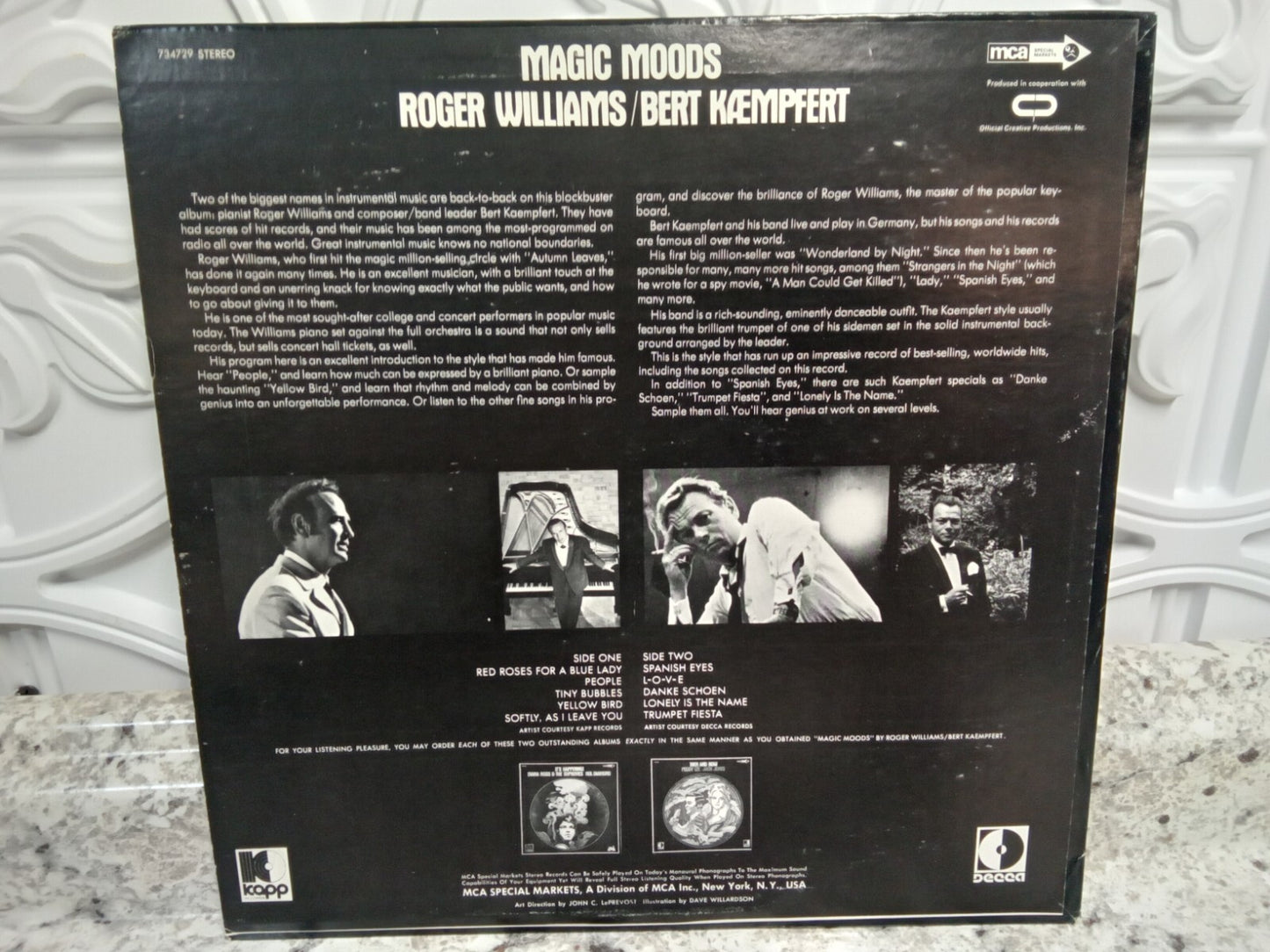 Magic Woods Robert Williams Bert Kaempfert Vinyl record