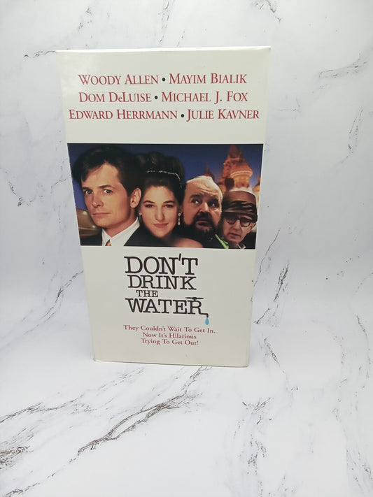 Don't Drink the Water VHS Tape Woody Allen Michael J Fox