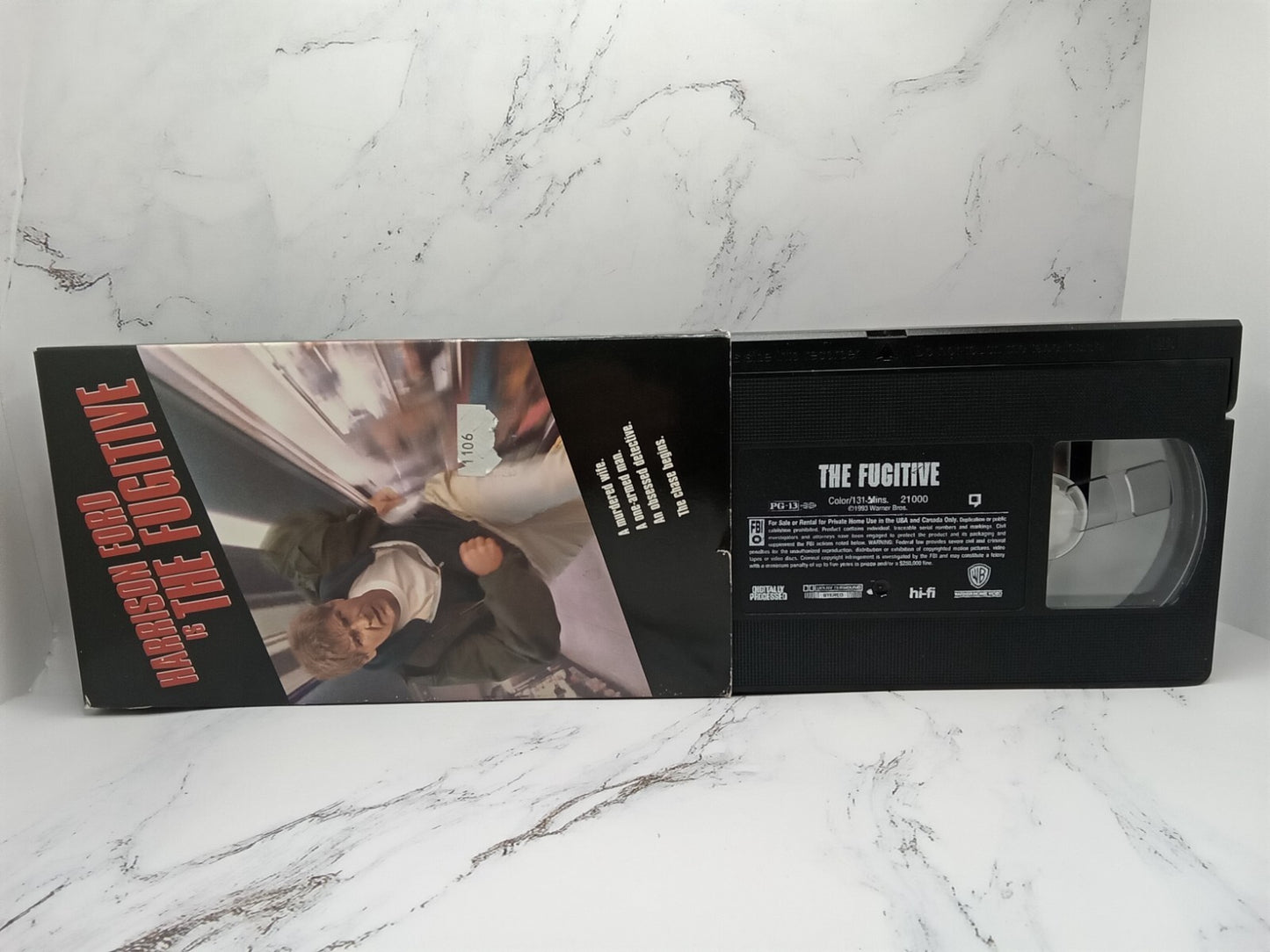 Harrison Ford The Fugitive VHS Tape
