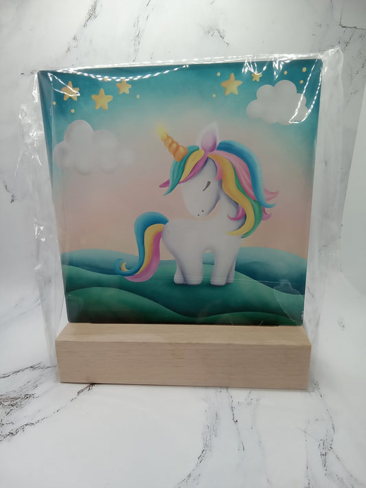 unicorn night light usb led
