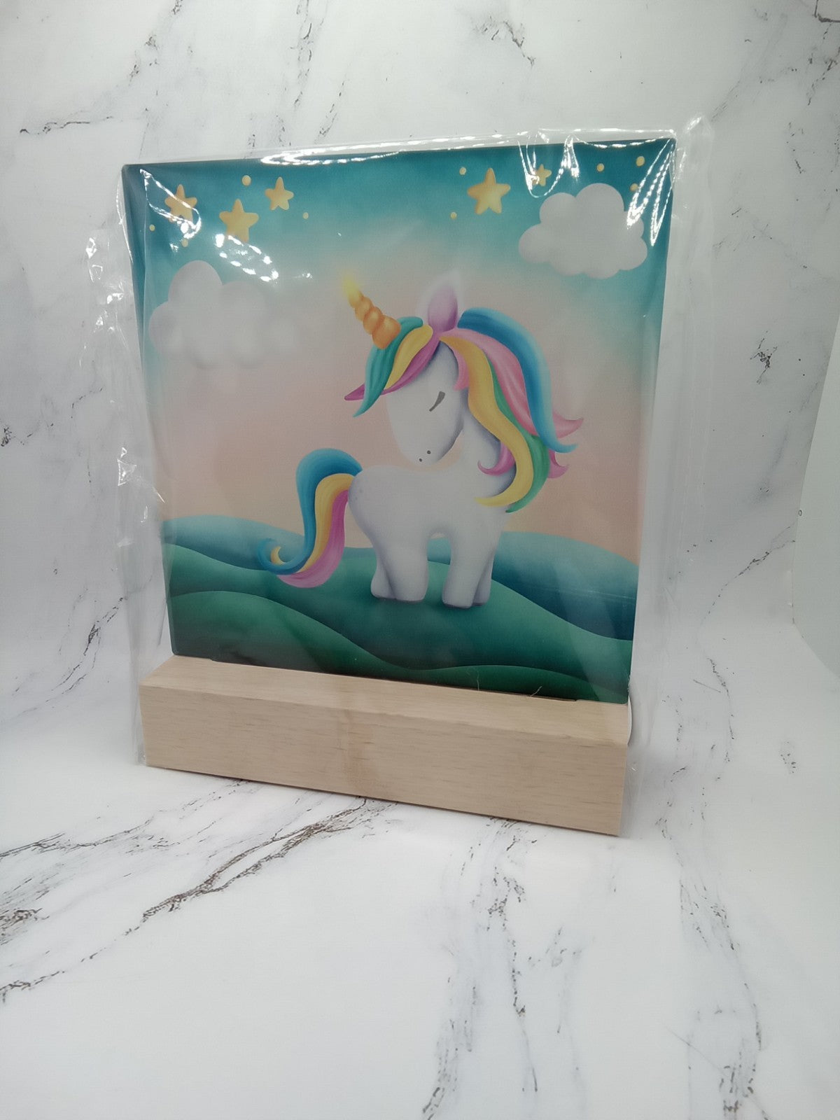 unicorn night light usb led