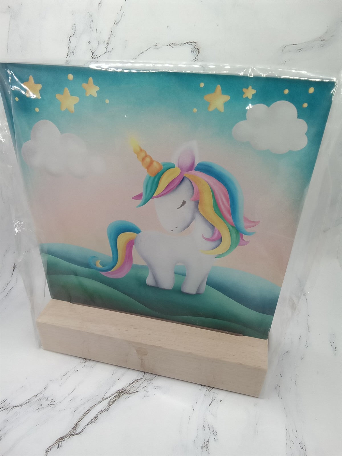 unicorn night light usb led