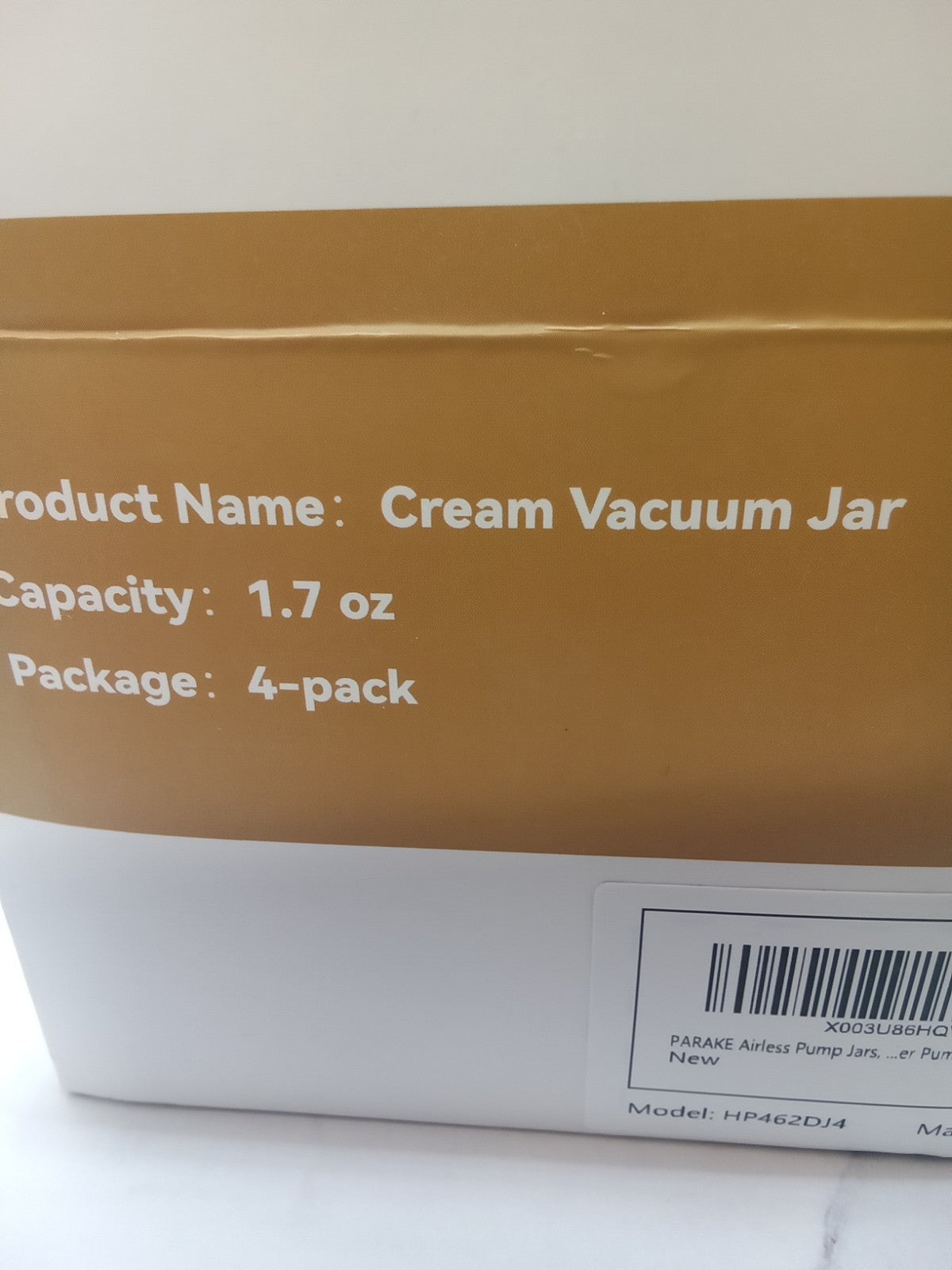 Parake Cream Vacuum Jars
