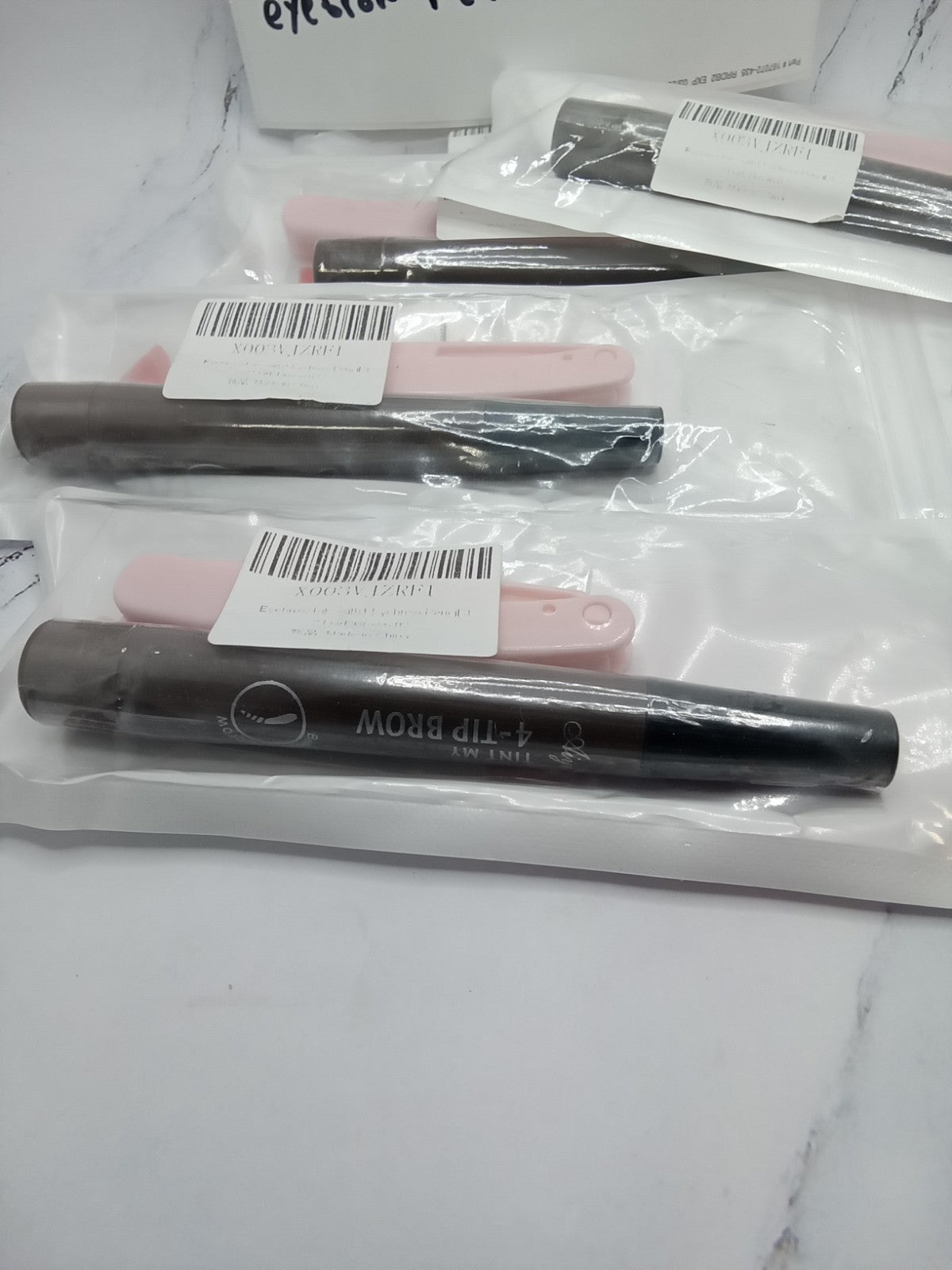 Brown 4 Tip Eyebrow Pencil Lot Of 5