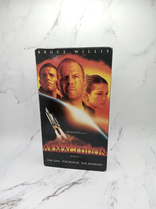 Bruce Willis Armageddon VHS Tape