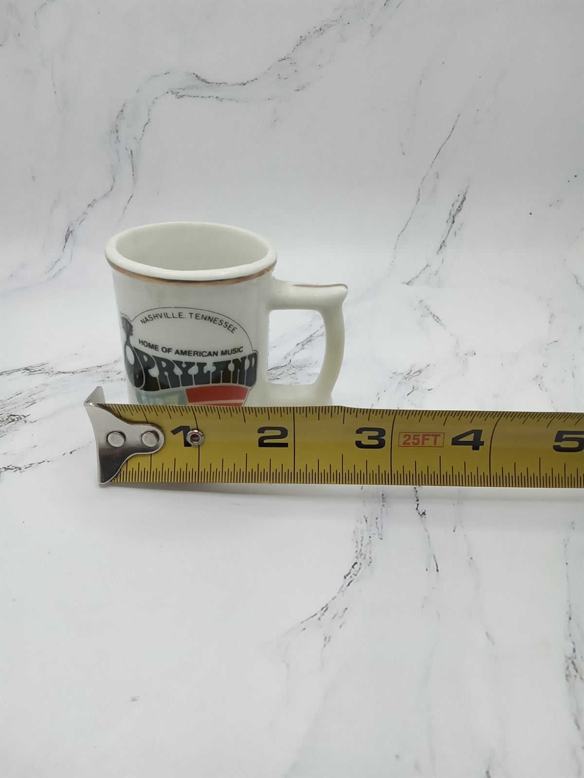 Miniature Opryland Mug Nashville Tennessee Souvenir Travel Memorabilia