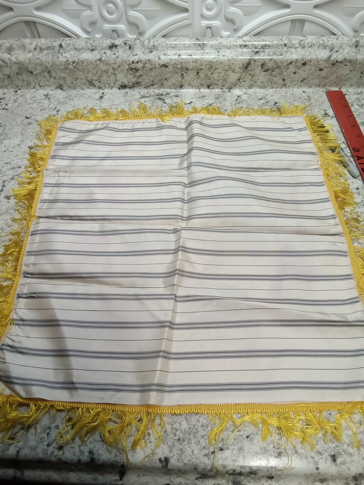 Vintage Satin Pillow Cover – Souvenir of Tennessee