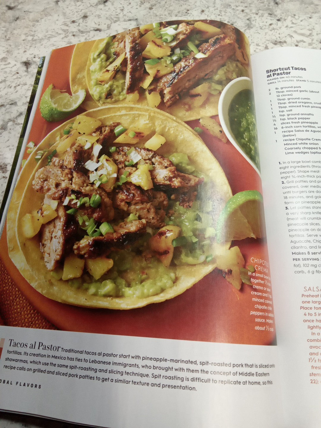 better homes and gardens Global Flavors Magazine