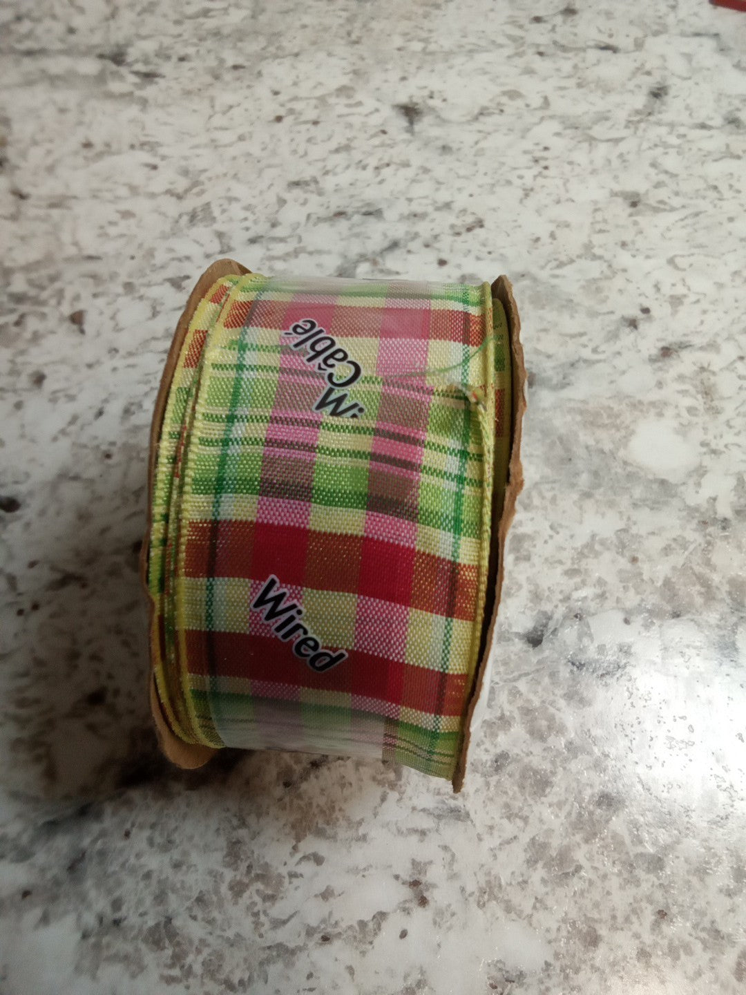 1.5 Inch X 9ft Ribbon Colorful  Offray