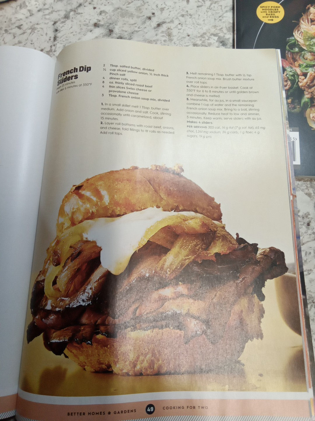 Better Homes & Gardens Cooking for Two May 2025 Magazine