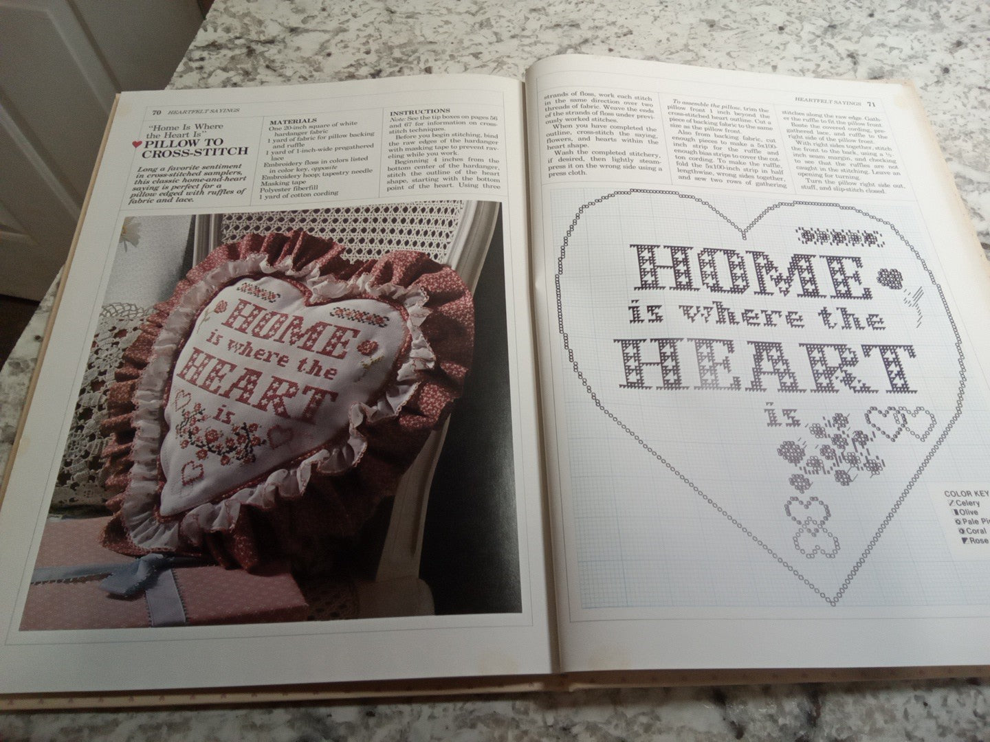 Vintage Hearts to Stitch & Craft • Better Homes & Gardens • Valentines Hardcover