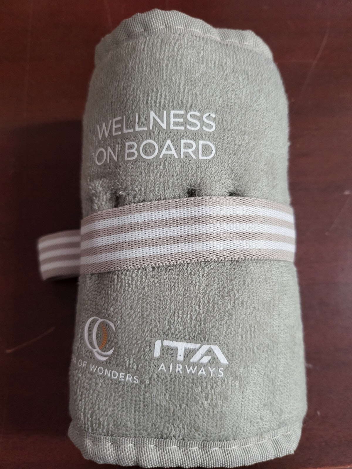 Spa of Wonders Bath & Body Wellness Travel Kit Roll Shampoo Shower Gel Towel MOR