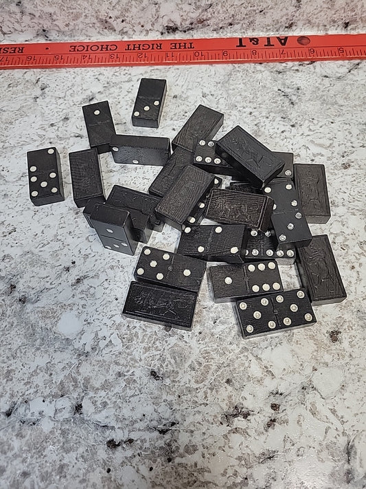vintage domino set 36pc